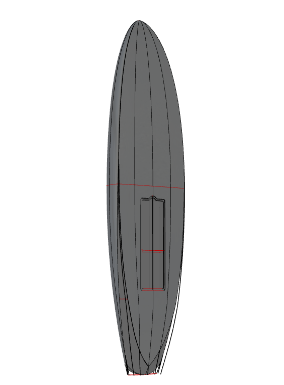 Downwind Sup Foil 80 Foil Tracks Box